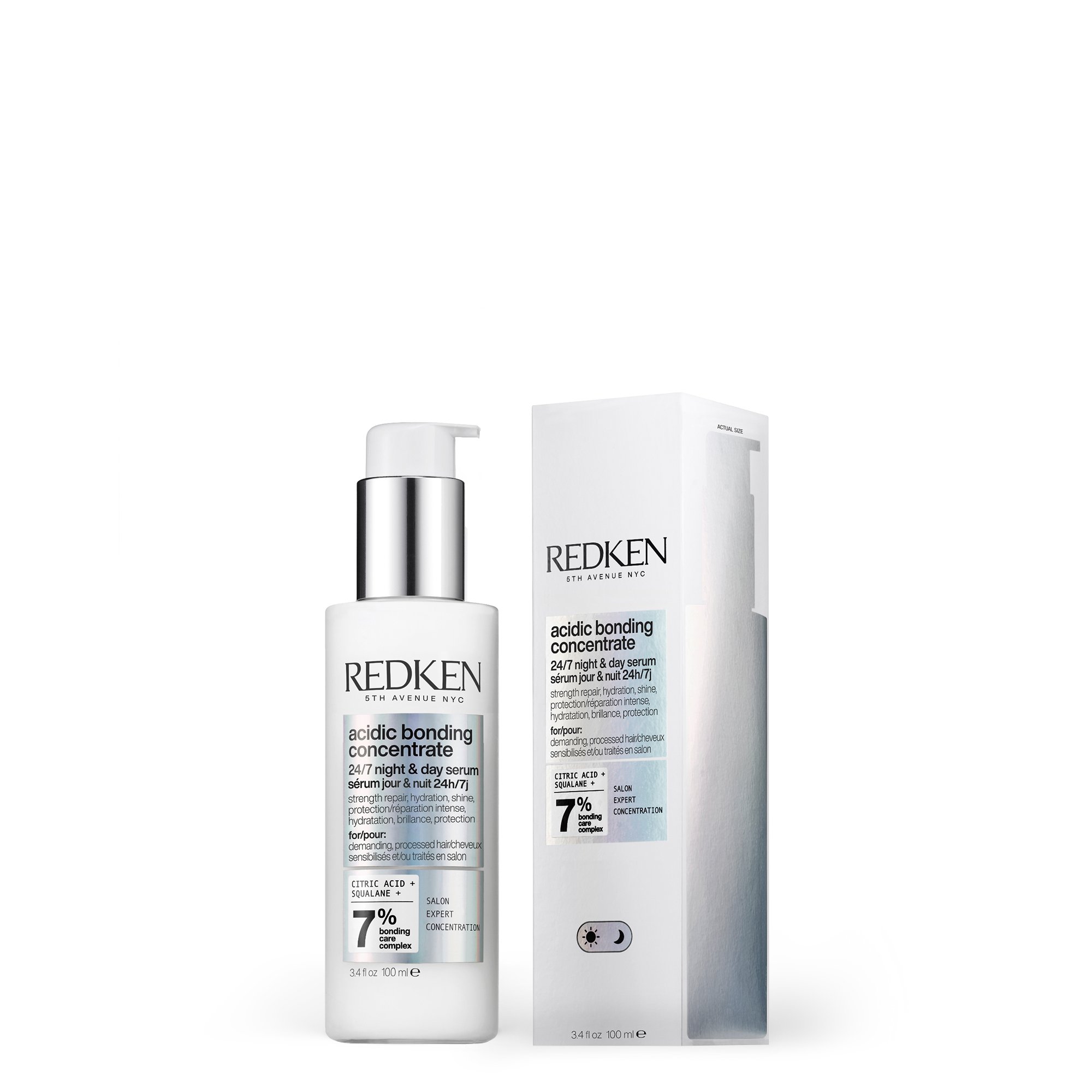 Redken Acidic Bonding Concentrate 24/7 Night & Day Repairing Serum
